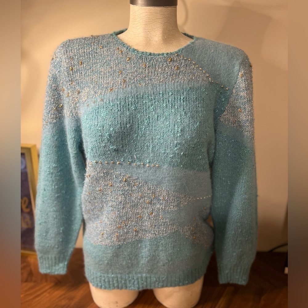 Franco Valeri vintage angora blend sweater